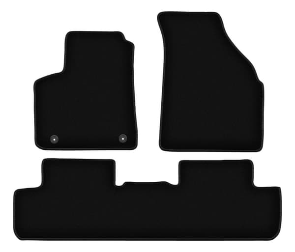 BASIC sorte velourmåtter til: Chevrolet Rezzo minivan (2000-2011)