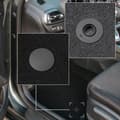 Miniatyrbild 3 av 9: BASIC svarta velourmattor för: Mercedes CLA X117 Shooting Brake, halvkombi (2013-2019)