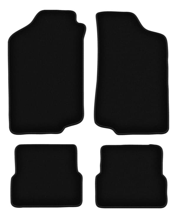 BASIC sorte velourmåtter til: Volkswagen Jetta II sedan (1984-1992)