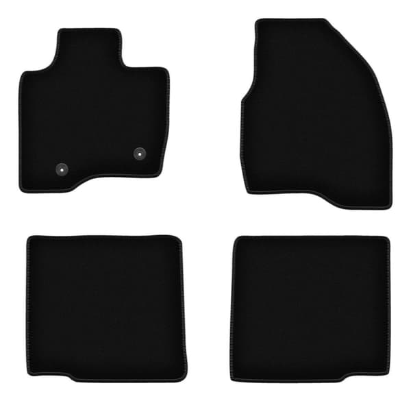 BASIC svarta velourmattor för: Ford Explorer MK5 SUV (2010-2019)