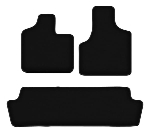 BASIC sorte velourmåtter til: Chrysler Voyager IV minivan (2000-2008)