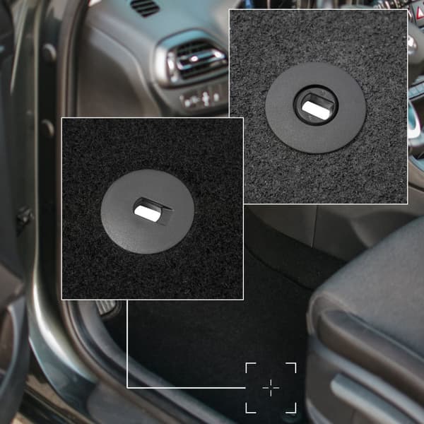 BASIC sorte velourmåtter til: Kia Ceed III hatchback, stationcar, SW, sportback (2018-)