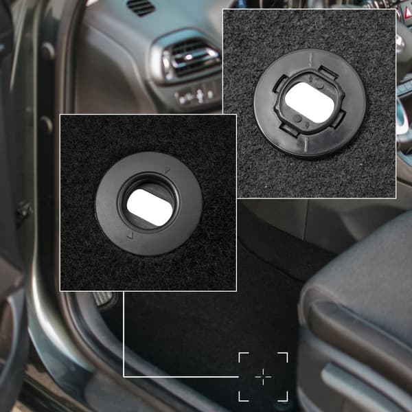 BASIC mustat veluurimatot: Peugeot Rifter farmariauto (2018-)
