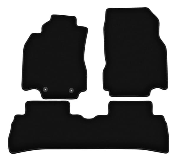 BASIC svarta velourmattor för: Nissan Cube Z12 keicar (2008-2011)