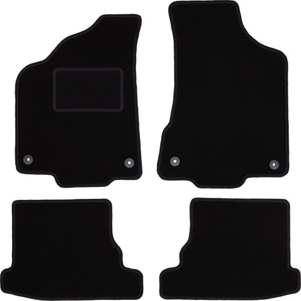 Velourmattor set för: Volkswagen Polo III FL 6N2 halvkombi, sedan, klassisk (1999-2001)