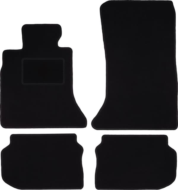Velourmattor set för: BMW 5 F10 sedan (2010-2013)