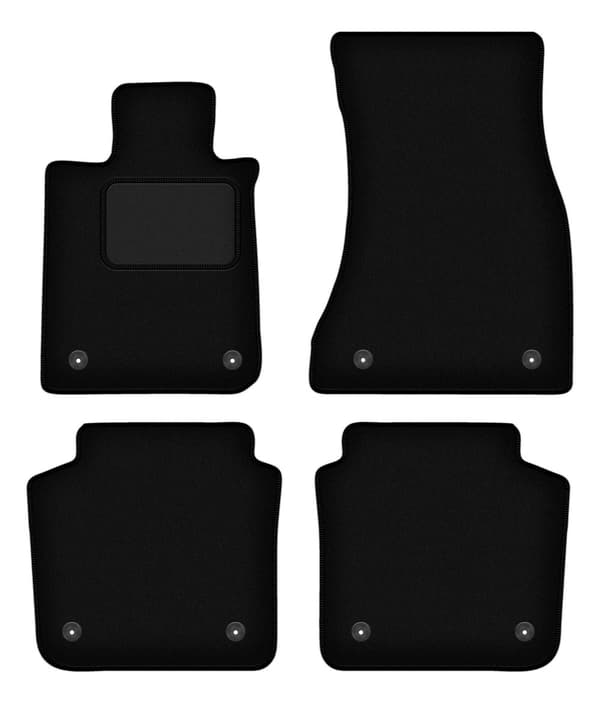 Velourmattor set för: BMW 7 G12 sedan lång (2015-)