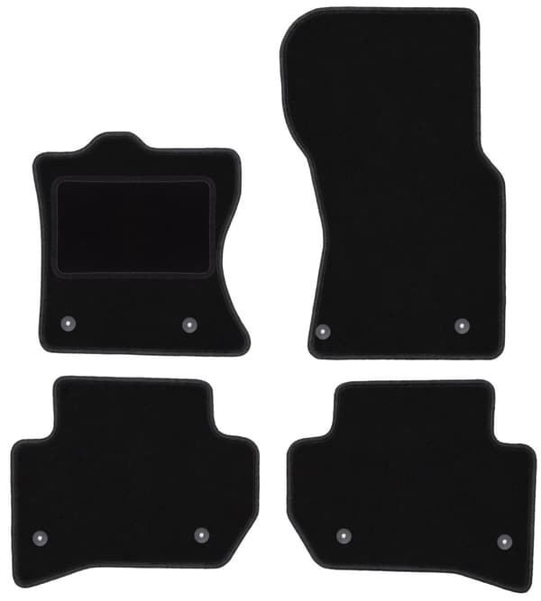 Velourmattor set för: Land Rover Velar SUV (2017-)
