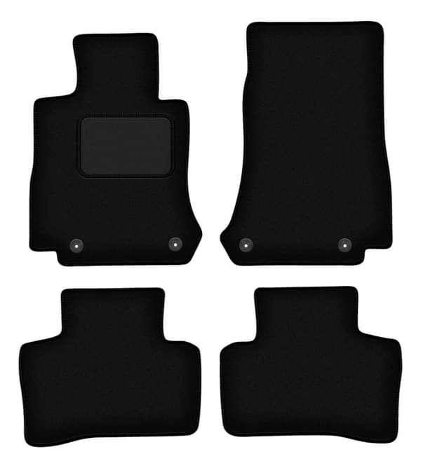 Velourmattor set för: Mercedes EQC N293 SUV (2019-)