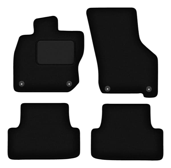 Velourmattor set för: Volkswagen Golf VIII eTSI alltrack, halvkombi, kombi, variant (2020-)