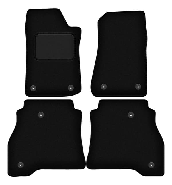 Velourmattor set för: Jeep Gladiator 0 (2019-)