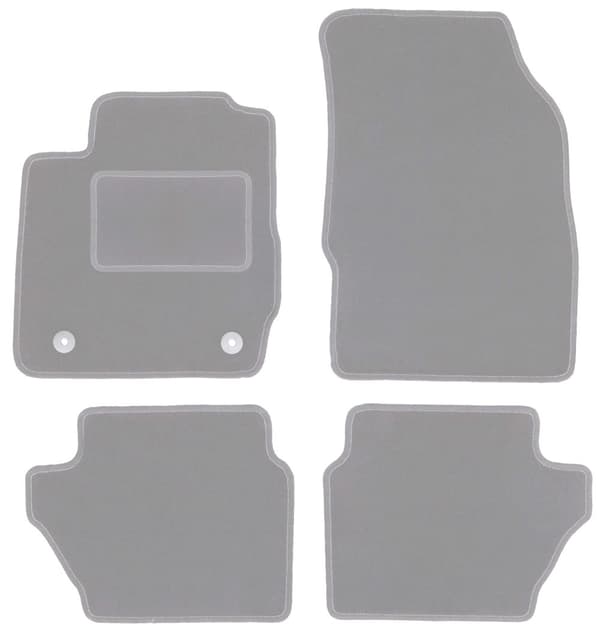 Grå bilmåtter til: Ford Fiesta MK7 hatchback (2008-2011)