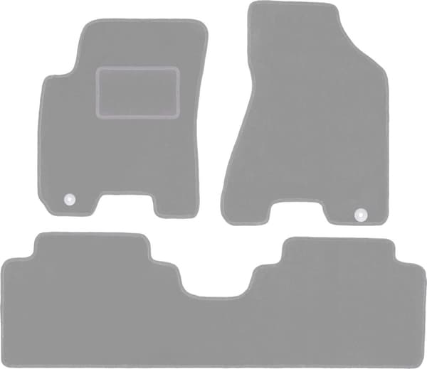 Grå bilmattor för: Hyundai Tucson I SUV (2004-2010)
