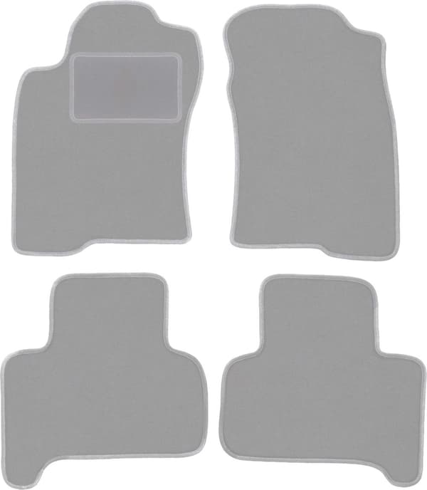 Grå bilmattor till: Toyota Land Cruiser J120 5-dörrars (2002-2009)