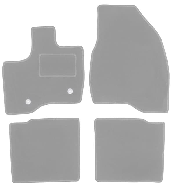 Grå bilmattor för: Ford Explorer MK5 SUV (2010-2019)