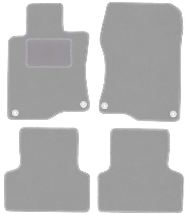 Grå bilmåtter til: Honda Accord VIII sedan, stationcar, tourer (2008-2015)