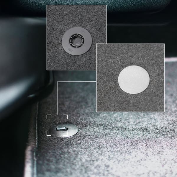 Harmaat auton matot: Nissan Cube Z12 keicar (2008-2011)