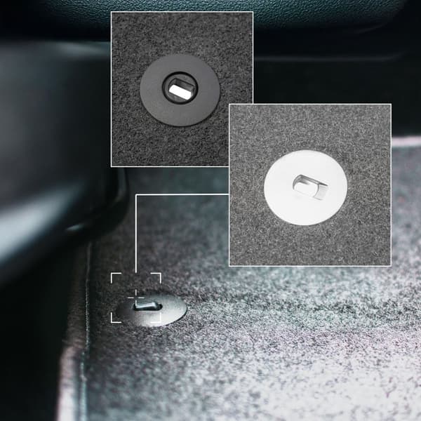Grå bilmåtter til: Hyundai i10 III hatchback (2019-)
