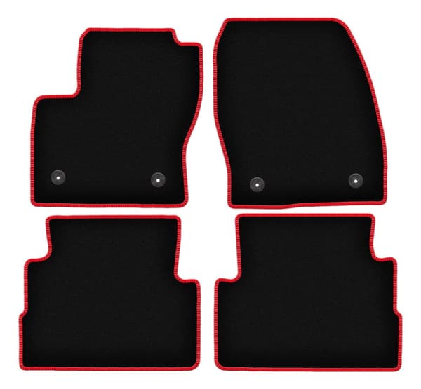 CARLUX-RED bilmattor för: Ford Kuga MK2 SUV (2012-2019)