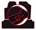 Miniatyrbillede 1 af 11: CARLUX-RED bilmåtter til: Citroen Berlingo I stationcar, Multispace (1996-2010)