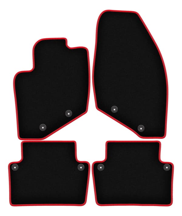 CARLUX-RED bilmattor till: Volvo S80 I sedan (1998-2006)