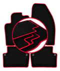 Miniatyrbild 1 av 11: CARLUX-RED bilmattor till: Volvo S80 I sedan (1998-2006)