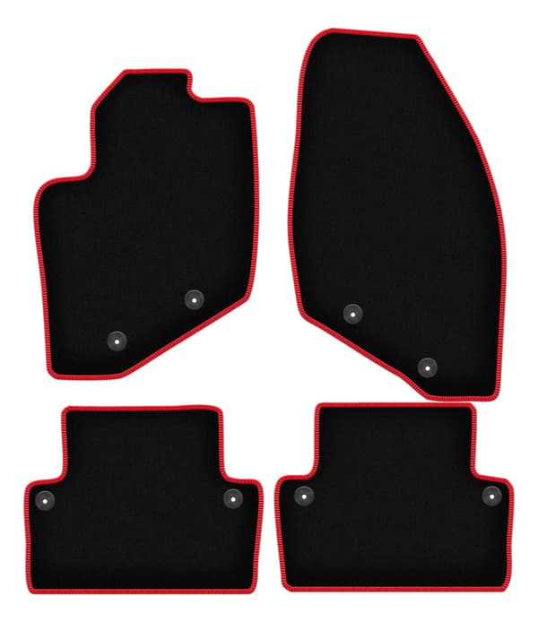 CARLUX-RED bilmattor till: Volvo V70 II Kombi (2000-2007)