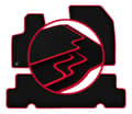 Miniatyrbillede 1 af 11: CARLUX-RED bilmåtter til: Citroen C4 Grand Picasso II minivan (2013-)