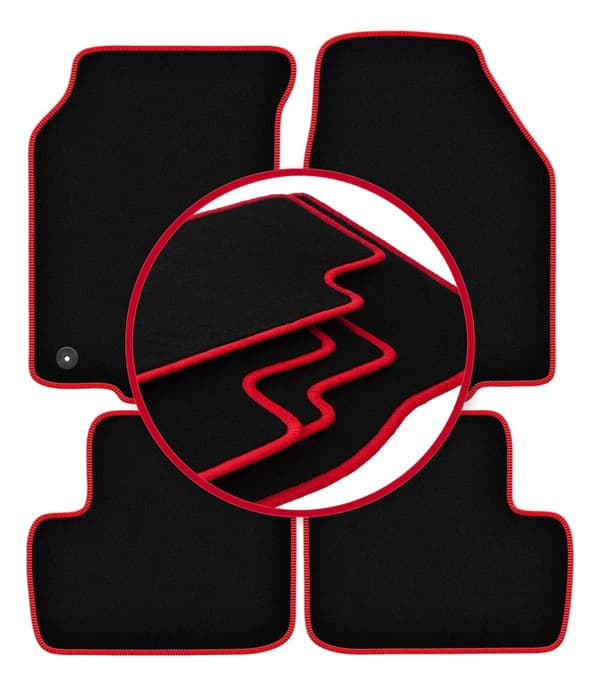CARLUX-RED bilmåtter til: Rover 200 hatchback (2000-2005)