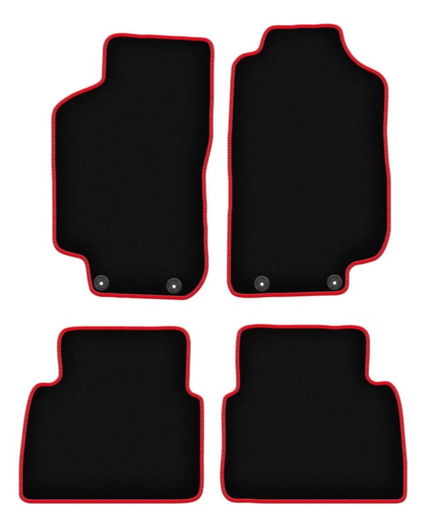 CARLUX-RED bilmattor till: Saab 9-5 I Y3SE sedan, kombi (1997-2005)
