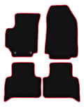 Miniatyrbillede 2 af 11: CARLUX-RED bilmåtter til: FIat Croma II stationcar (2005-2011)