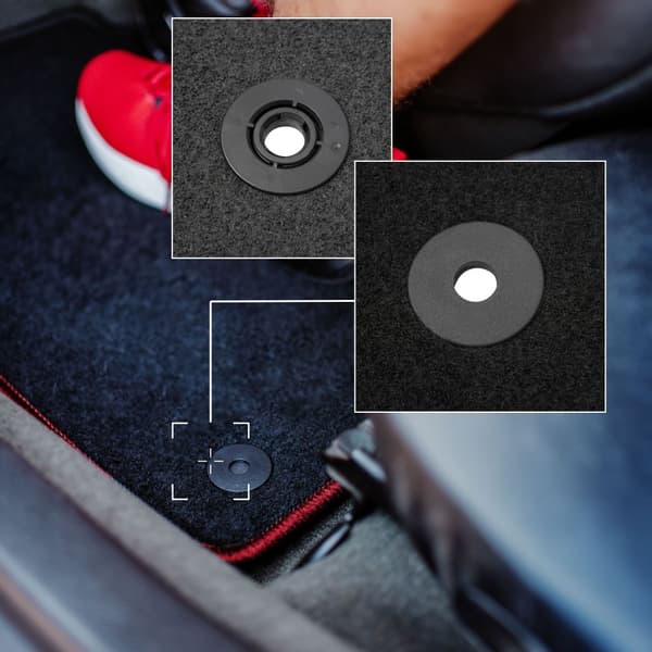 CARLUX-RED bilmåtter til: Opel Zafira A minivan (1999-2005)