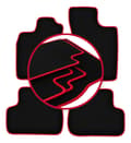 Miniatyrbild 1 av 11: CARLUX-RED bilmattor till: Renault Twingo I halvkombi (1993-2006)
