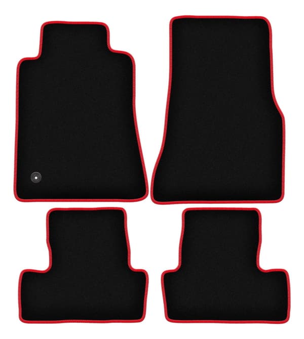 CARLUX-RED bilmattor för: Ford Mustang MK5 coupé (2004-2014)