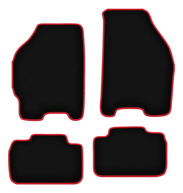 CARLUX-RED bilmåtter til: FIat Punto I hatchback (1992-1999)