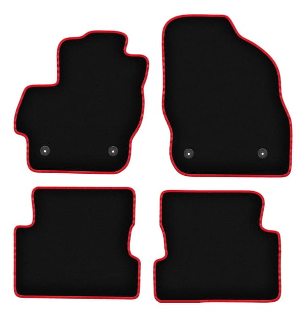 CARLUX-RED bilmattor för: Mazda 3 II BL halvkombi, sedan (2008-2013)