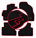 Miniatyrbild 1 av 11: CARLUX-RED bilmattor för: Mazda 3 II BL halvkombi, sedan (2008-2013)