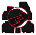 Miniatyrbillede 1 af 11: CARLUX-RED bilmåtter til: Mercedes Citan stationcar (2012-)
