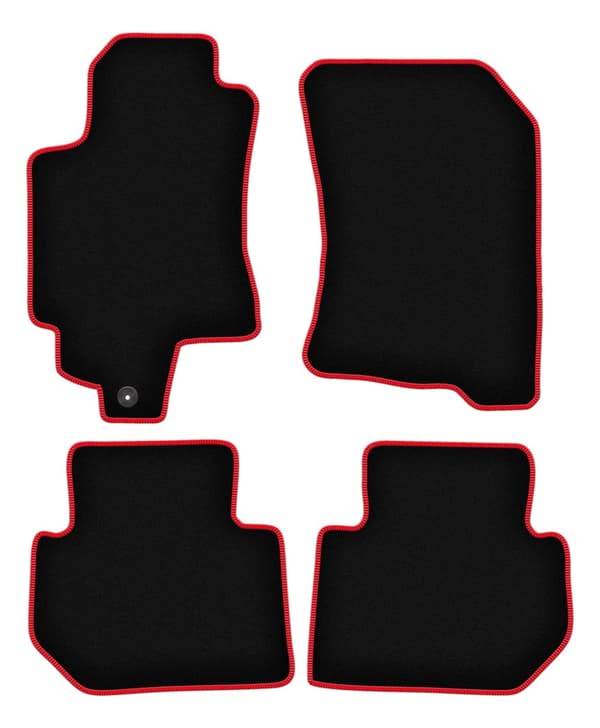 CARLUX-RED bilmattor för: Subaru B9 Tribeca SUV (2009-2009)