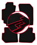 Miniatyrbild 1 av 11: CARLUX-RED bilmattor för: Subaru B9 Tribeca SUV (2009-2009)