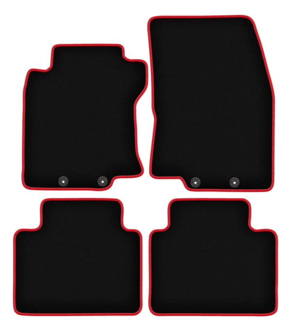 CARLUX-RED bilmåtter til: Nissan X-Trail III T32 SUV (2013-2017)