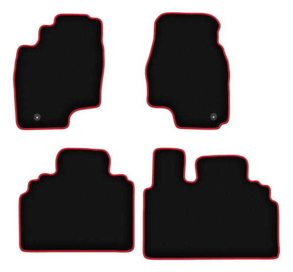 CARLUX-RED bilmattor för: Toyota Previa II minivan (2000-2005)