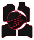 Miniatyrbild 1 av 11: CARLUX-RED bilmattor för: Opel Frontera B 5 dörrar (1998-2006)