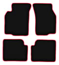 Miniatyrbillede 2 af 11: CARLUX-RED bilmåtter til: Mitsubishi Colt V (CJ0) hatchback (1996-2003)