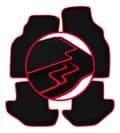 Miniatyrbild 1 av 11: CARLUX-RED bilmattor för: Ford Puma coupé (1997-2001)