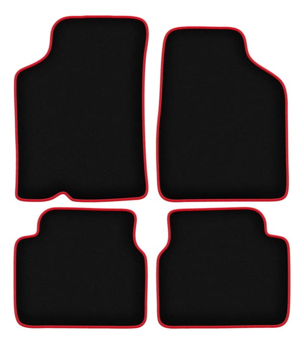 CARLUX-RED bilmåtter til: Kia Sephia II sedan (1997-2001)
