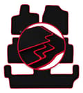 Miniatyrbild 1 av 11: CARLUX-RED bilmattor för: Chrysler Town&Country IV 7 personer (2008-2016)
