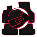 Miniatyrbild 1 av 11: CARLUX-RED bilmattor för: Seat Leon III halvkombi, kombi, variant (2012-2020)