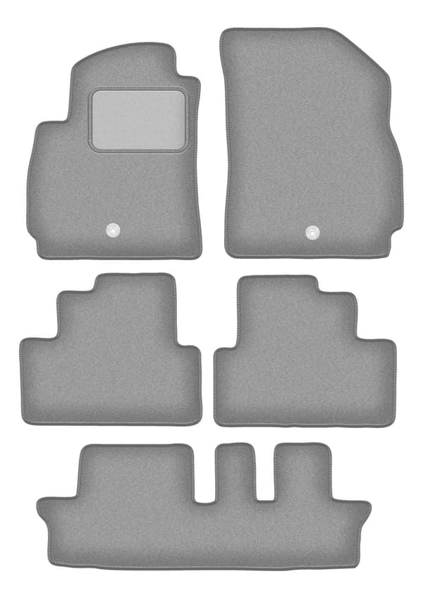 Harmaat auton matot: CHevrolet Orlando I 7 henkilöä (2011-2015)