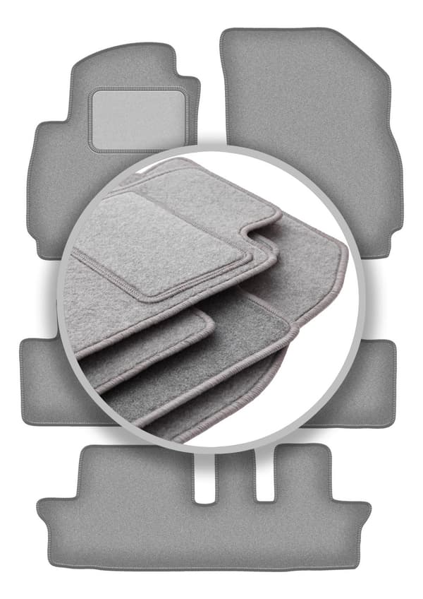 Harmaat auton matot: CHevrolet Orlando I 7 henkilöä (2011-2015)